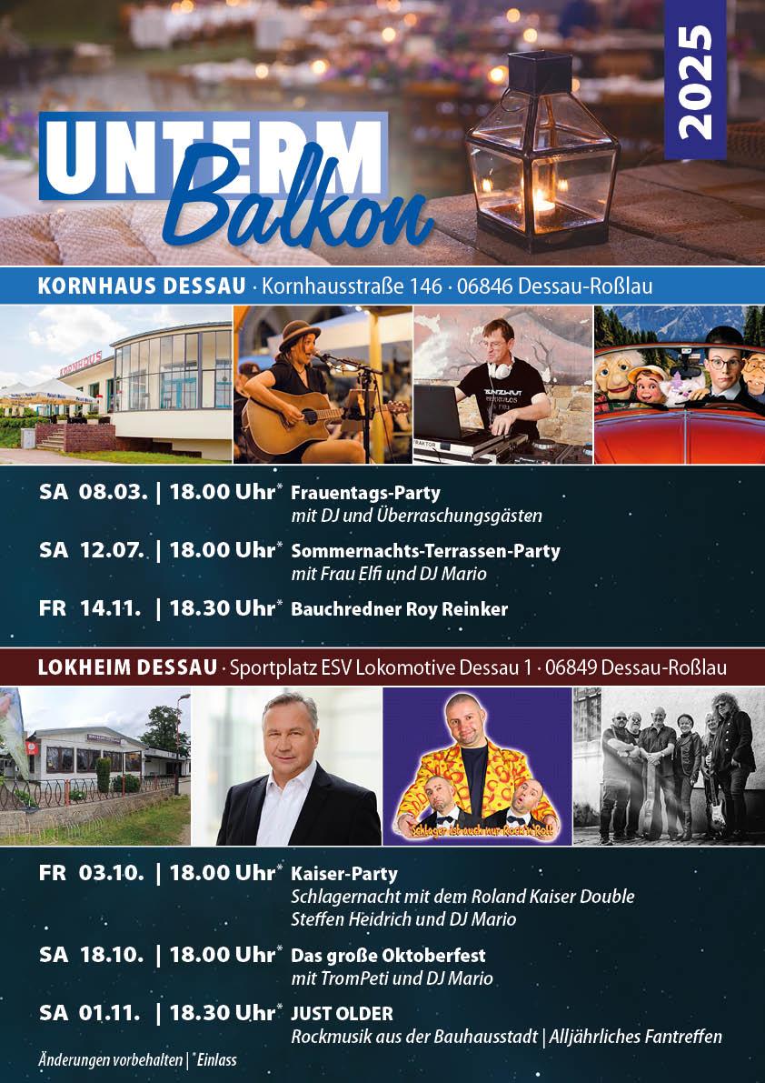 Unterm Balkon 2025 Roland Kaiser Double